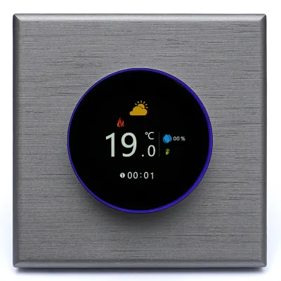 Терморегулятор Heat Plus BHT-6000-S WI-FI сенсорный 16А серебряный (BHT6000SWF)